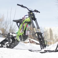 Surron X snowbike_electric snowbike_sur ron snowbike kit_Surron storm_15