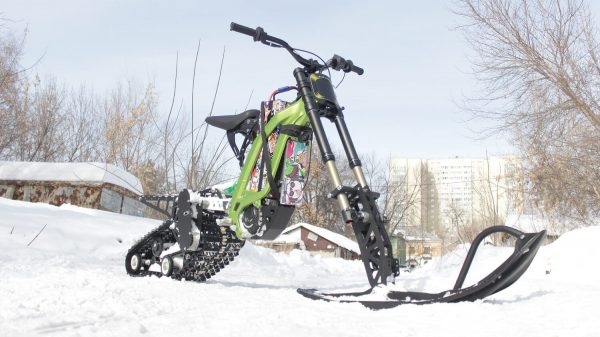 Surron X snowbike_electric snowbike_sur ron snowbike kit_Surron storm_15