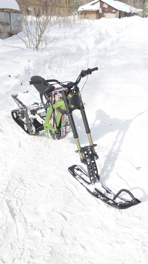 Surron X snowbike_electric snowbike_sur ron snowbike kit_Surron storm_16
