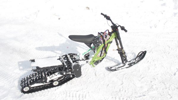 Surron X snowbike_electric snowbike_sur ron snowbike kit_Surron storm_4