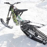 Surron X snowbike_electric snowbike_sur ron snowbike kit_Surron storm_9