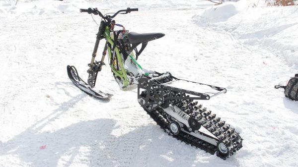 Surron X snowbike_electric snowbike_sur ron snowbike kit_Surron storm_9