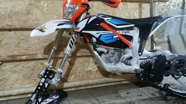 KTM Freeride electric snowbike_electric snowmobile_snowbike kit for KTM Freeride_10