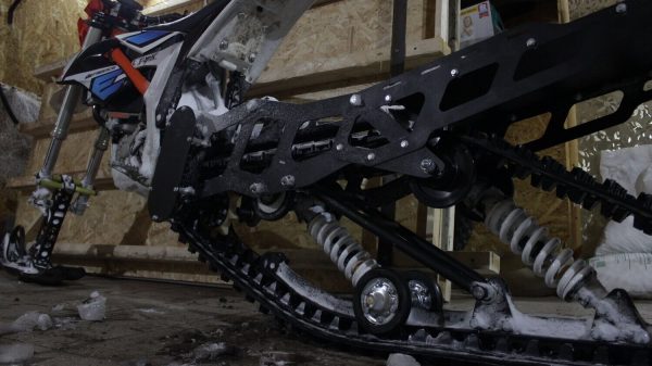 KTM Freeride electric snowbike_electric snowmobile_snowbike kit for KTM Freeride_2
