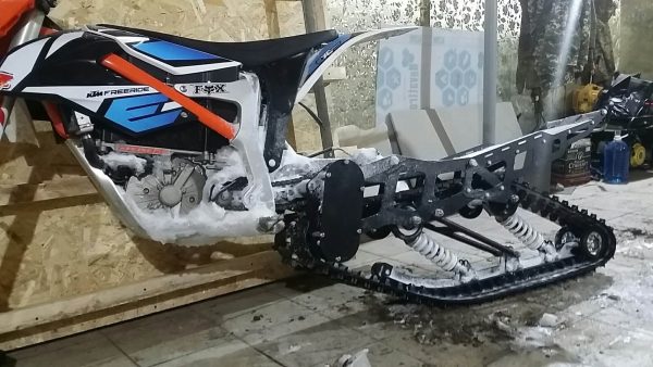KTM Freeride electric snowbike_electric snowmobile_snowbike kit for KTM Freeride_8