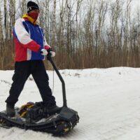 Electric moto snowboard_Electric snowboard_electric powerboard_electric snowmobile_electric snowscooter_electric snowbike_3