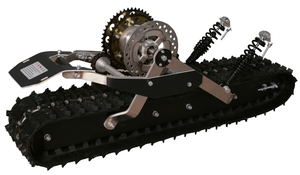 Snowbike kit_snowmobile kit_conversion kit for Dirtbike_tracked chassis_monotrack_sniejik_2