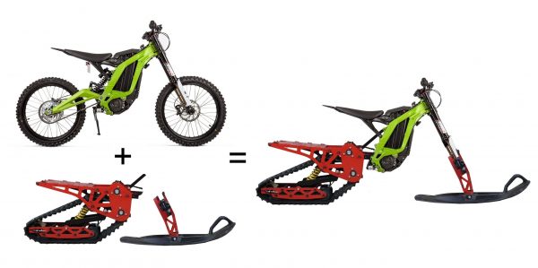 Sur-ron_snowbike_snowbikekit on surron_electric snowbike surron_1
