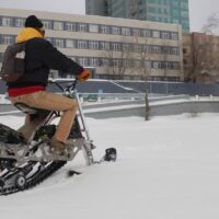 Powerful electric snowbike_electric snowmobile_electric snowscooter_electric sled_mtt136_moonbikes_electric bike for snow_12