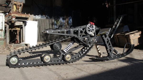 Surron snowbike kit EXP_surron snomobile kit_tracked kit for surron e bike_electric snowbike surron_7